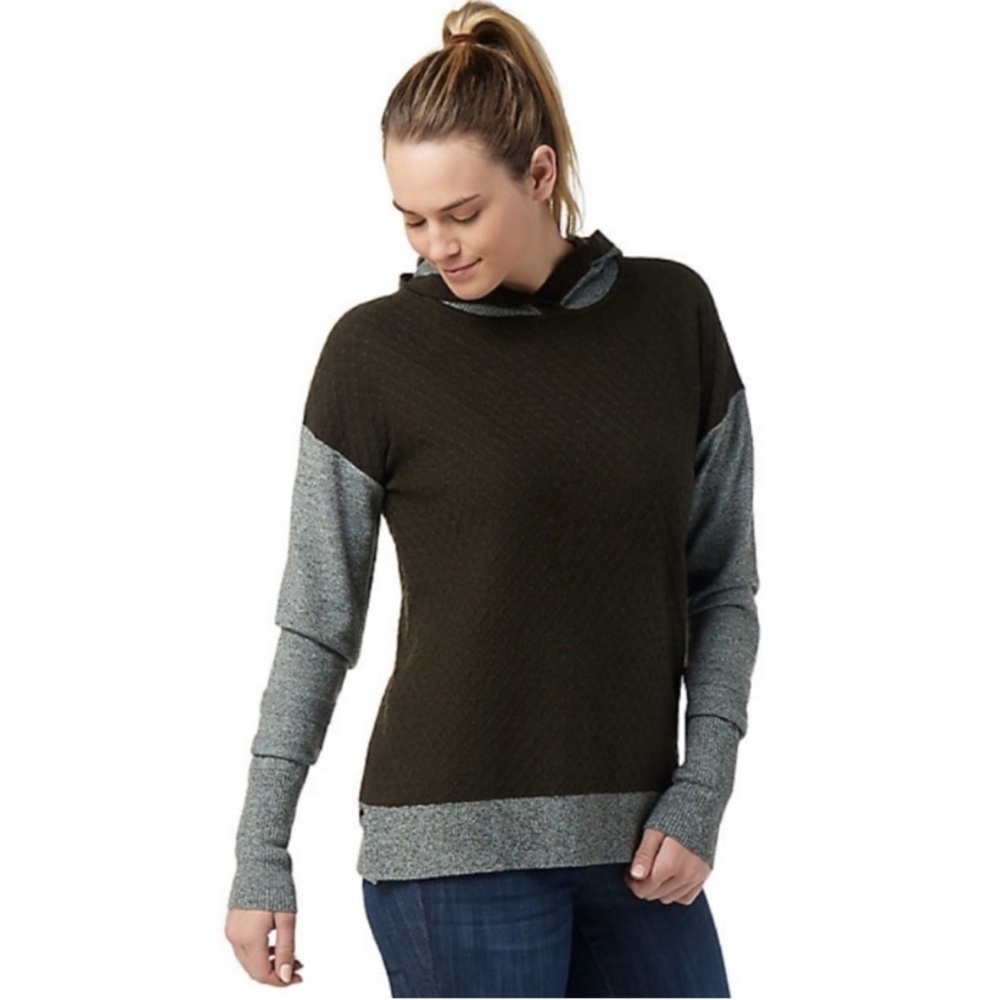 Smartwool Shadow Pine Wool Blend Pullover Hoodie … - image 1